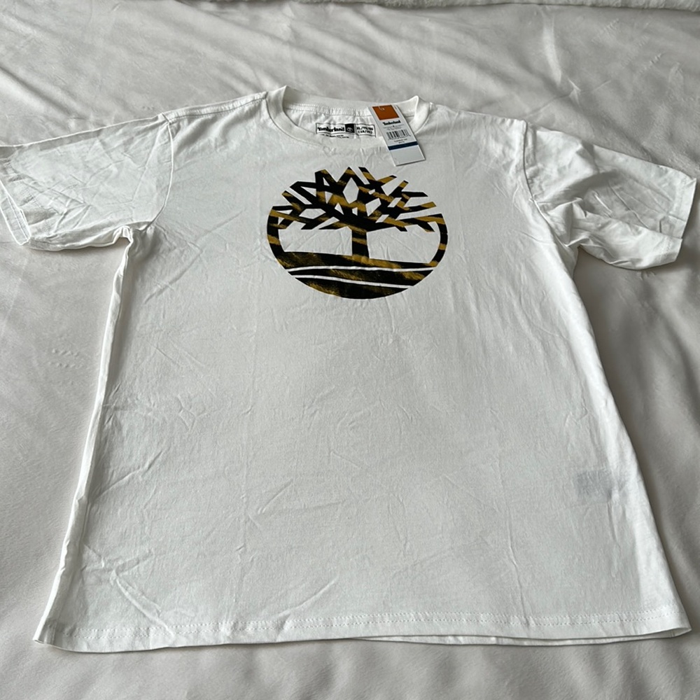 Boys timberland t shirt